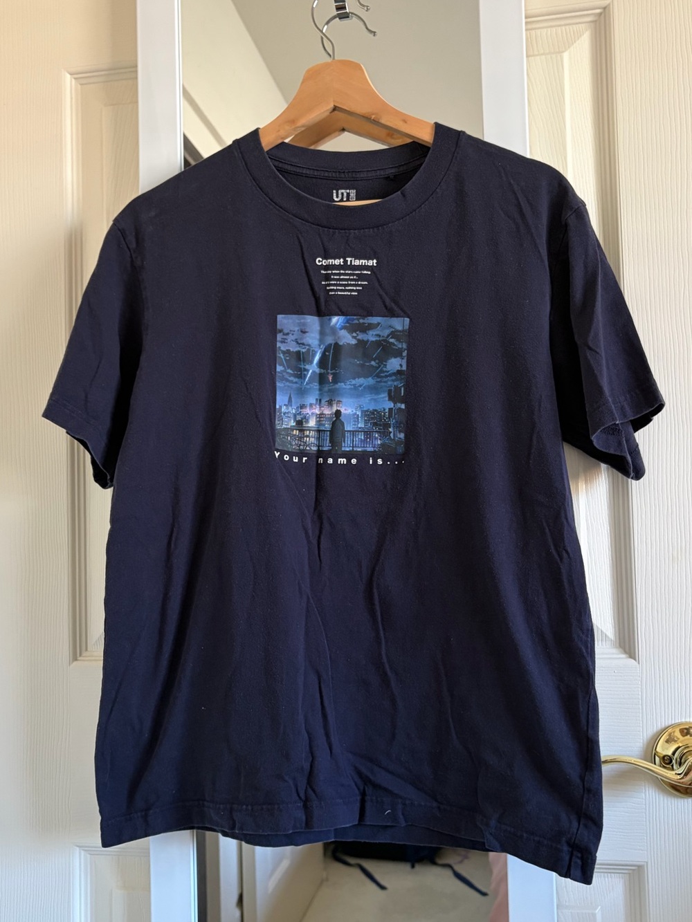 Uniqlo Anime Shirt Your Name S